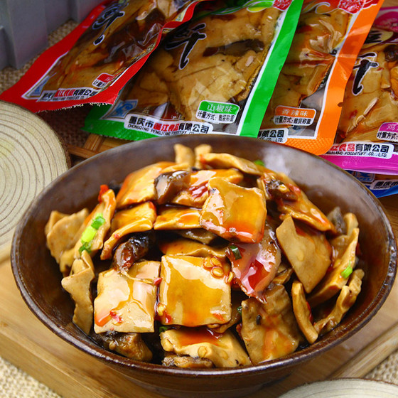 阿蓬江特产小包装零食即食香菇豆干3斤