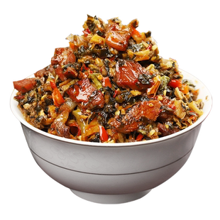 瘦腊肉外婆菜280g瓶装