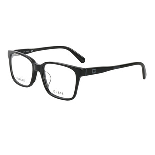 GUESS中性款黑色镜框板材全框光学眼镜架GU1938-D-001