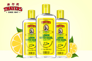 Thayers金缕梅美国柠檬爽肤水355ml