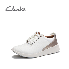 Clarks其乐女鞋厚底系带单鞋