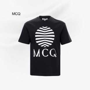 MCQ休闲印花全棉时尚短袖T恤