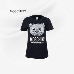 moschino/莫斯奇诺印花LOGO短袖T恤