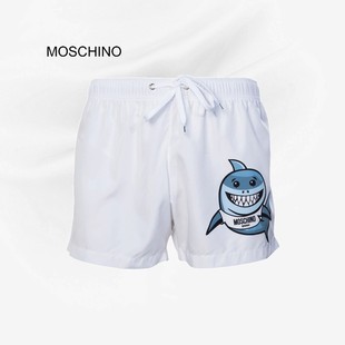 moschino/莫斯奇诺鲨鱼印花短裤