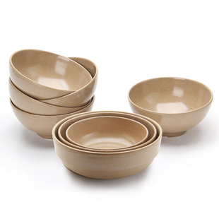 壳氏唯稻壳饭碗餐具中式日式韩式创意厨房家用米饭碗汤碗面碗圆碗