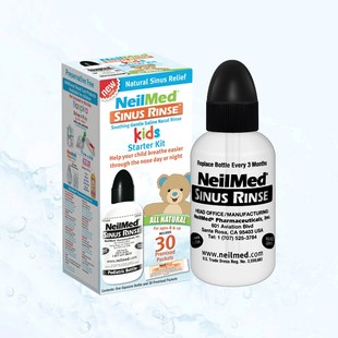 美国NeilMed儿童洗鼻盐30包