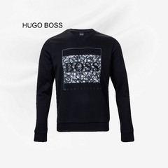 Hugo Boss男士刺绣LOGO套头卫衣
