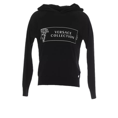 Versace/范思哲男士黑色棉质卫衣