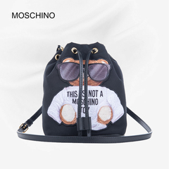moschino/莫斯奇诺嘻哈泰迪绳桶包