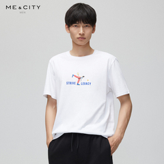 MECITY2020秋季新款男装短袖韩版潮