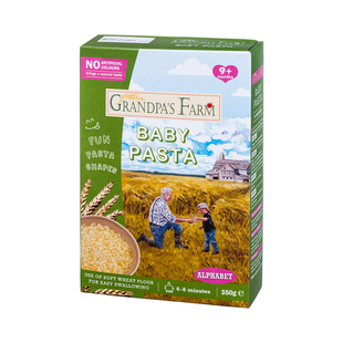 GRANDPA＇S FARM爷爷的农场婴幼儿字母形意面350g*2盒
