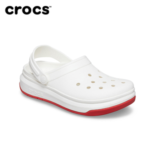 Crocs小白鞋男洞洞鞋2020夏季新款