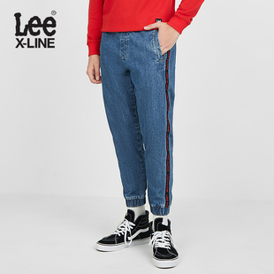 Lee X-LINE2019秋冬新款棉质牛仔长