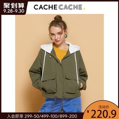 CacheCache工装外套女2020年春秋新