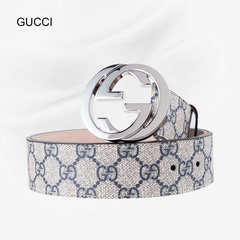 Gucci/古驰双G标志logo男女皮带