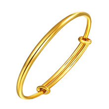 New genuine gold bracelet women's all star 999 24K Gold Wedding Bracelet no