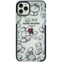 Transparent tide brand joint name xrapple x case iPhone 11pro Max case