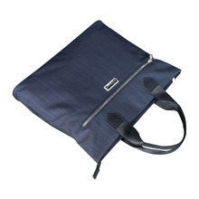 Office leisure handbag business document bag document bag men's canvas briefcase zipper