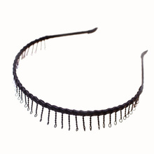 Korean hair band headdress simple toothed hair band hairpin make-up shampoo hair band comb long teeth