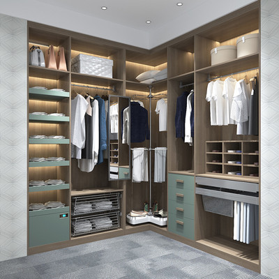 4440          ￥6510 6.8折 开放式衣帽间全屋小户型组合