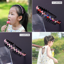 Korean student children's little fresh water diamond hair band headdress