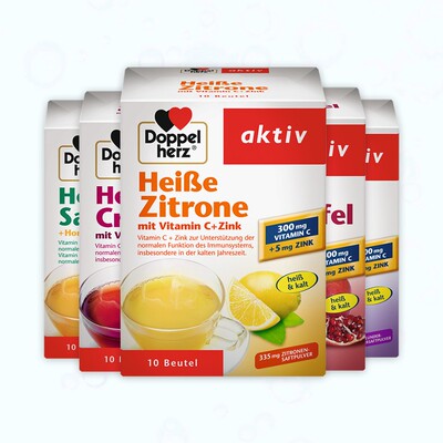 德国进口双心维生素c冲剂维c固体饮