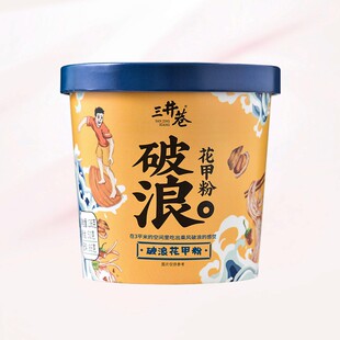 三井巷花甲粉桶装正宗136g12桶酸