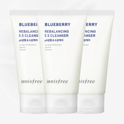 innisfree悦诗风吟蓝莓弱酸洗面奶