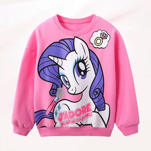 小马宝莉童装女童加绒时尚卫衣2020