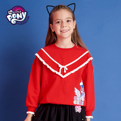 小马宝莉童装女童卫衣2019秋时尚中