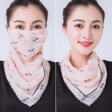 Sunscreen triangle scarf neck mask mask mask