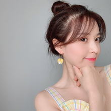 Asymmetric Earrings female temperament South Korea net red Earrings 2020 new fashion stud personality