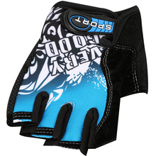 Letiao granular half finger gloves are thin, breathable, sun proof and antiskid for outdoor riding and fishing competition