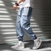 Autumn overalls men's trendy brand Leggings Korean Trend loose casual sports trendy pants