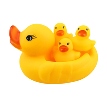 Duckling toy kneading call duckling baby baby baby bath water toy