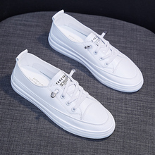 Small white shoes women's new thin white shoes in summer 2020