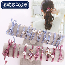 Head rope, hair band, rubber band, hair dressing, Korean fresh hair binding