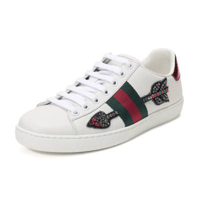 gucci/古奇女士ace系列鴛鴦尾板鞋