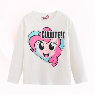 小马宝莉童装女童长袖t恤2020秋款