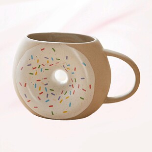 甜甜圈式创意杯子