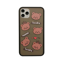 Ins versatile bear x 23 camouflage protective case for women