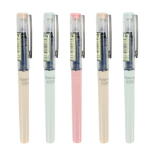 Morning light naked color control direct liquid ball pen all needle tube type signature pen 0.5mm Office