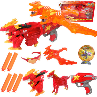正版星兽猎人玩具凯炎双龙轰天炮猎人装备弹射新兽星兽猎人玩具