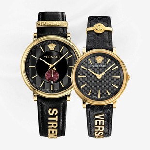 versace范思哲男女情侣表品牌正品