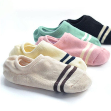 纯棉袜子女短袜浅口低帮隐形硅胶防滑潮韩国可爱夏季