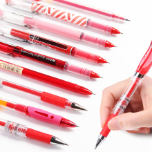 Morning light red pen teacher special red pen neutral pen wholesale key marker K35 press