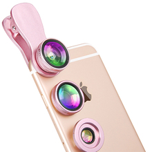 Mobile phone camera external HD universal single reflection selfie artifact wide angle fish eye micro distance