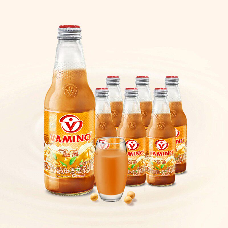 vamino哇米诺泰式奶茶豆奶300ml*12