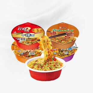 12碗康师傅方便面红烧牛肉味拌面