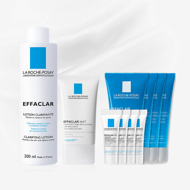 理肤泉清痘水乳护肤品套装